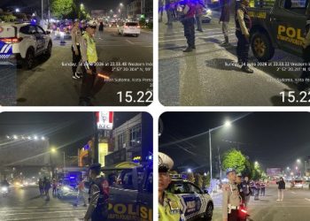 Pastikan Situasi Aman & Kondusif Polres Pematangsiantar Laksanakan Patroli BLP.