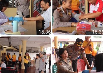 Polres Pematangsiantar Laksanakan Donor Darah Sambut HUT Bhayangkara Ke - 80 Tahun 2026.