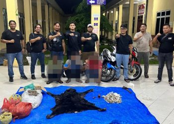 Satwa Dilindungi Bukan Untuk Dikuliti, IPDA Gagas Pimpin Pengungkapan Perdagangan Satwa Dilindungi di Simalungun : Jiwa Reserse Membara.