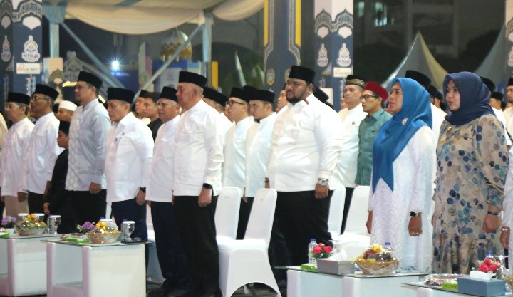 Wali Kota Pematangsiantar Wesly Silalahi, SH, MKn diwakili Wakil Wali Kota Herlina Hadiri Pembukaan MTQN Ke - 40 Tingkat Provinsi Sumut) Tahun 2026.
