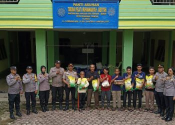 Sambut HUT Bhayangkara Ke - 80 Tahun 2026, Polsek Siantar Barat Kunjungi Panti Asuhan.
