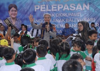 Kapolres Pematangsiantar Hadiri Pelepasan Anak Didik PAUD-SAB Se Kota Pematangsaintar T.A 2025/2026.