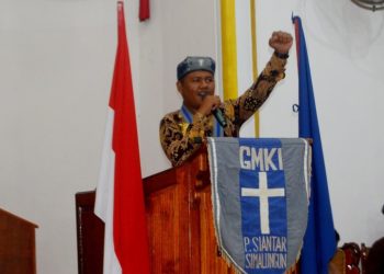 Ketua GMKI Pematangsiantar-Simalungun Yova Ivo Cordiaz Purba.