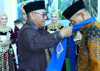 Hadiri PENAS Petani Nelayan XVII Tahun 2026, Bupati Simalungun Disambut Gubernur Gorontalo.