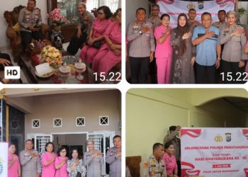 Sambut HUT Bhayangkara Ke - 80 Tahun 2026 , Polres Pematangsiantar Anjangsana.