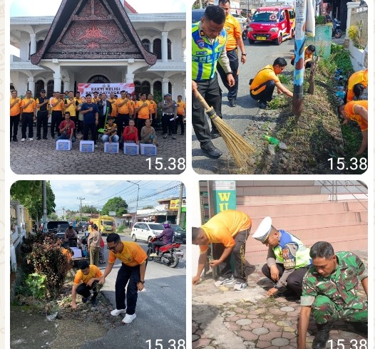 Sambut HUT Bhayangkara Ke - 80 Tahun 2026, Polres Pematangsiantar Gelar Baksos di Gereja HKI dan Masjid Al-hidayah Melanthon Siregar.