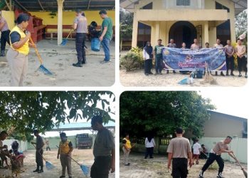 Jelang HUT Bhayangkara Ke - 80, Polsek Gunung Malela Gelar Bakti Sosial Religi di Masjid & Gereja.