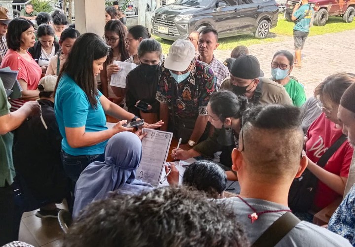 Pemko Pematangsiantar Melalui PD Pasar Horas Jaya Mendata & Memverifikasi Pedagang Terdampak Kebakaran Pasar Dwikora.