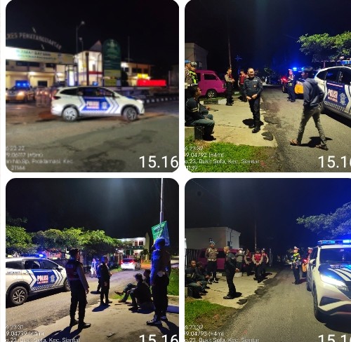 Antisipasi 3C & Guantibmas, Polres Pematangsiantar Laksanakan KRYD.