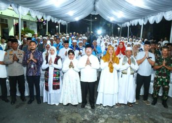 Anggota Komisi II DPRD Kota Pematangsiantar Sabariah Harahap Hadiri Penyambutan Kepulangan Jamaah Haji/Hajjah Kota Pematangsiantar Tahun 1447 H/2026 M.