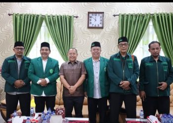 Suasana Pertemuan PD Al Washliyah Kota Pematangsiantar Dengan Ketua DPRD Pematangsiantar Timbul Marganda Lingga, SH.