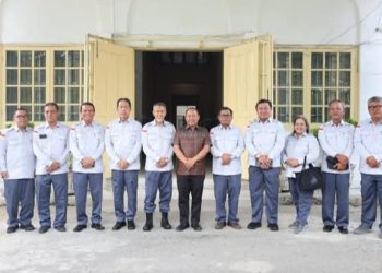 Ketua DPRD Kota Pematangsiantar Timbul Marganda Lingga, SH Terima Audiensi FKDM Siantar.
