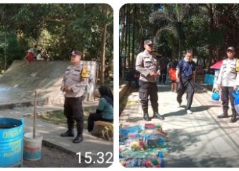 Polsek Siantar Barat Laksanakan Patroli Objek Vital Antisipasi 3C & Guantibmas Diwilkumnya.
