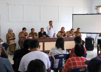 Suasana Pertemuan Para Pedagang Dengan Pemko Pematangsiantar.