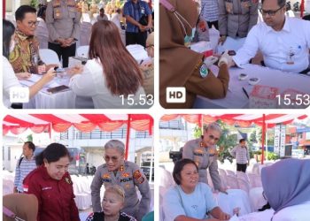 Polres Pematangsiantar Laksanakan Pemeriksaan Kesehatan Gratis Kepada Masyarakat Sambut HUT Bhayangkara Ke - 80 Tahun 2026.