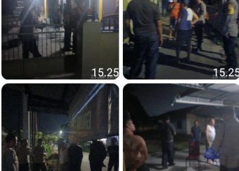 Tinjut Laporan CC 110, Polsek Sianar Marihat Cek TKP & Mediasi Keributan di Gang Jambu Air.