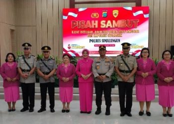 Kapolres Simalungun Pimpin Acara Pisah Sambut : "Jabatan Baru Adalah Awal Pengabdian Yang Lebih Besar".