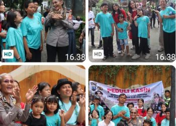 Sambut HUT Bhayangkara Ke - 80, Kapolres Pematangsianțar Kunjungan & Rekreasi Bersama Anak Panti Asuhan Elim Ke Taman Hewan.