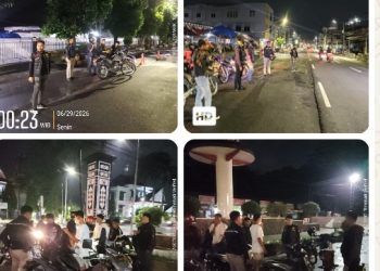 Timsus Dayok Mirah Polres Pematangsiantar Laksanakan Patroli Antisipasi Tawuran, Geng Motor & Knalpot Brong.