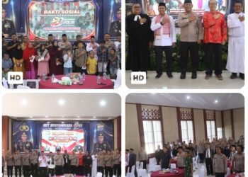 Sambut HUT Bhayangkara Ke - 80, Polres Simalungun Gelar Doa Bersama Lintas Agama & Bagikan Sembako Untuk Lansia Hingga Anak Yatim.