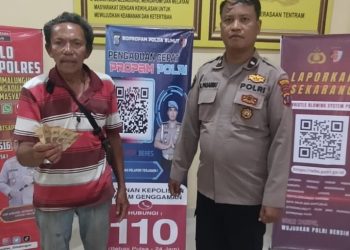 Operasi Pekat Toba 2026, Polsek Girsang Sipangan Bolon Tindak Pelaku Pungli Berkedok Parkir di Kawasan Pantai Bebas Parapat.
