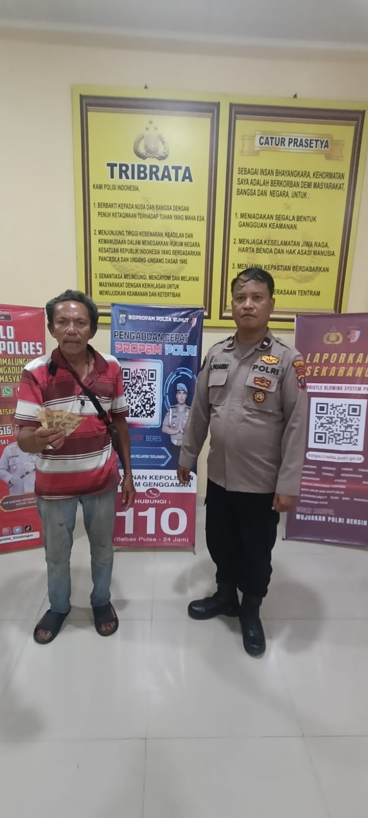 Operasi Pekat Toba 2026, Polsek Girsang Sipangan Bolon Tindak Pelaku Pungli Berkedok Parkir di Kawasan Pantai Bebas Parapat.