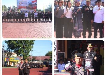 Peringati HUT Bhayangkara Ke - 80, Polres Simalungun Gelar Upacara Meriah Bertema "Polri Untuk Masyarakat".