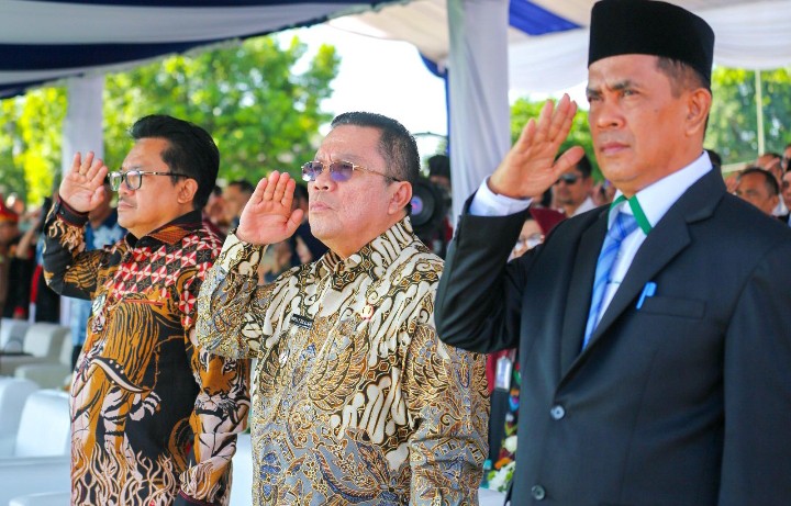 Wali Kota Wesly Silalahi, SH, MKn Hadiri & Ikuti Upacara Peringatan HUT Ke - 43 Kota Medan Tahun 2026.