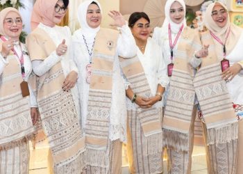 Ketua TP PKK Kota Pematangsiantar Ny Liswati Wesly Silalahi Ikuti Kegiatan Ladies Program Sebagai Salah Satu Rangkaian Rakernas APEKSI XVIII Tahun 2026 di Kota Medan.