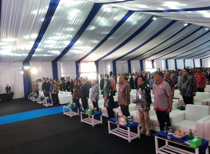 Kapolsek Bosar Maligas Hadiri Grand Opening Pt Evyap Sabun Indonesia: Investasi Turki Resmi Beroperasi di Kek Sei Mangkei Simalungun.