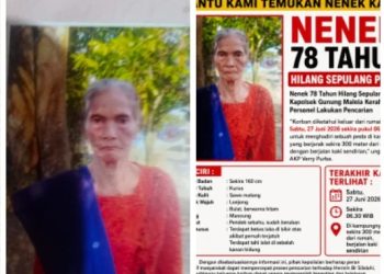 Nenek 78 Tahun Hilang Sepulang Pesta, Kapolsek Gunung Malela Kerahkan Personel Lakukan Pencarian.
