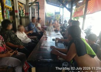 Bhabinkamtibmas Polsek Siantar Martoba Mediasi Laporan Warga Simpang Jalan Tangki.
