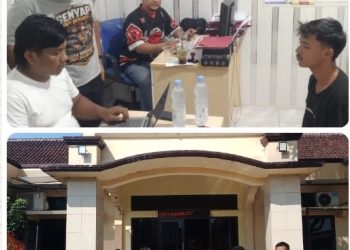 Polsek Gunung Malela Berhasil Bekuk Pelaku Penggelapan Sepeda Motor & Ponsel Hingga Ke Rangkasbitung Banten.