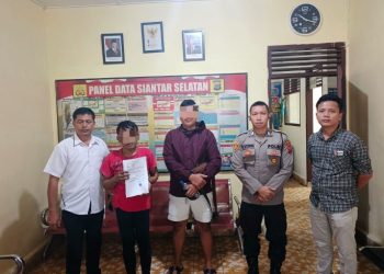 Dugaan Pencurian Kabel Listrik di Jalan Gereja Berhasildi Mediasi Polsek Siantar Selatan.