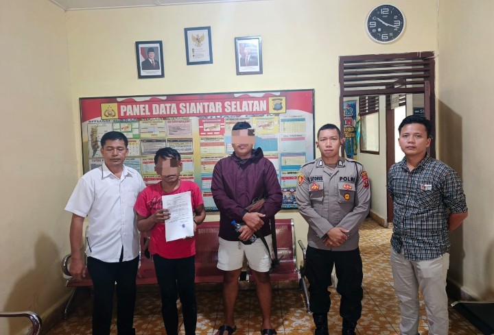 Dugaan Pencurian Kabel Listrik di Jalan Gereja Berhasildi Mediasi Polsek Siantar Selatan.