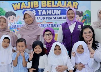 Bunda PAUD Simalungun Gaungkan Wajib Belajar 13 Tahun: PAUD Jadi Fondasi Masa Depan Anak Bangsa.