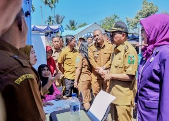 Bupati Simalungun Kunker Ke Kecamatan Siantar : Alokasikan Anggaran Rp.15 Miliar Lebih Untuk Rekonstruksi Jalan Perumnas Batu VI – Karang Sari.