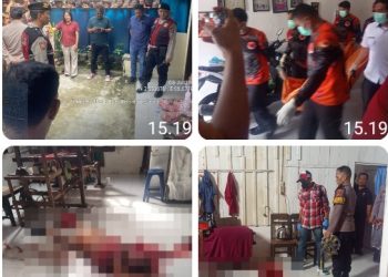 Polsek Siantar Timur Cek TKP Temuan Mayat di Jalan Cendawan.