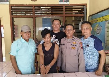 Polsek Gunung Malela Bekuk Pengedar Sabu di Lokalisasi Bukit Maraja, Selamatkan Anak Bangsa Dari Bahaya Narkoba.