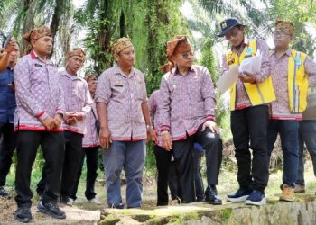 Tinjau Bendungan Irigasi DI Bahilang, Bupati Simalungun Pastikan Perbaikan Segera Dilakukan Untuk Dukung Swasembada Pangan.