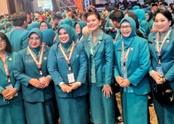Hadiri Puncak HKG PKK Ke - 54, Ketua TP PKK Simalungun: Komit Perkuat Pemberdayaan Keluarga Menuju Indonesia Emas 2045.