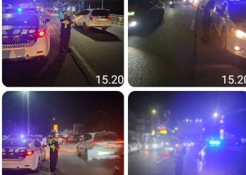 Pastikan Kamseltibcarlantas Aman Sat Lantas Polres Pematangsiantar Patroli BLP.