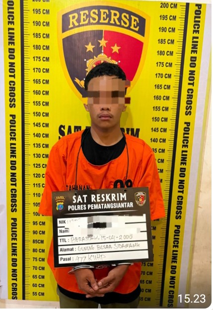 Tempo 3 Hari , Sat Reskrim Polres Pematangsiantar Ringkus Pelaku Curat.