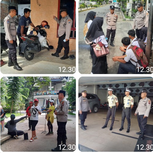 Sat Binmas Polres Pematangsiantar Sambang Kamtibmas Berikan Rasa Aman & Nyaman Kepada Masyarakat.