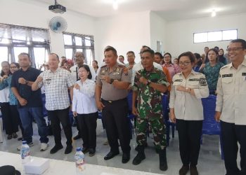Kapolsek Siantar Marihat Bersama Forkopimca Siantar Marimbun Ikuti Rakor Tim Terpadu Penanganan Konflik Sosial.