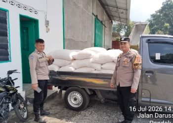 Dukung Ketapang, Polsek Siantar Martoba Dampingi Petani Binaan Ke Bulog Cabang Pematangsiantar.
