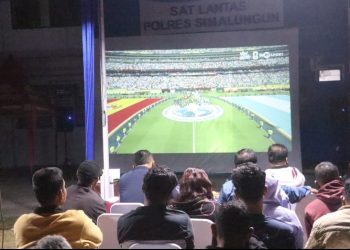 Meriah & Penuh Kebersamaan! Kapolres Simalungun Gelar Nobar Final Piala Dunia FIFA 2026, Spanyol Juara Usai Kalahkan Argentina.