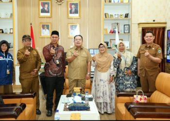 Wali Kota Pematangsiantar Wesly Silalahi SH MKn Sambut Silaturahmi Yayasan Peduli Umat (YPU) Kota Pematangsiantar.