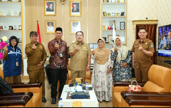 Wali Kota Pematangsiantar Wesly Silalahi SH MKn Sambut Silaturahmi Yayasan Peduli Umat (YPU) Kota Pematangsiantar.