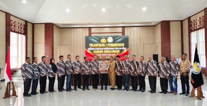 Purnawirawan Tak Kenal Pensiun, Kapolres Simalungun Kukuhkan Pengurus PP Polri Periode 2026 - 2031.